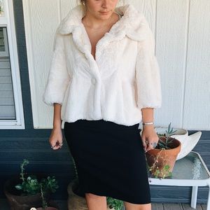 Fur coat